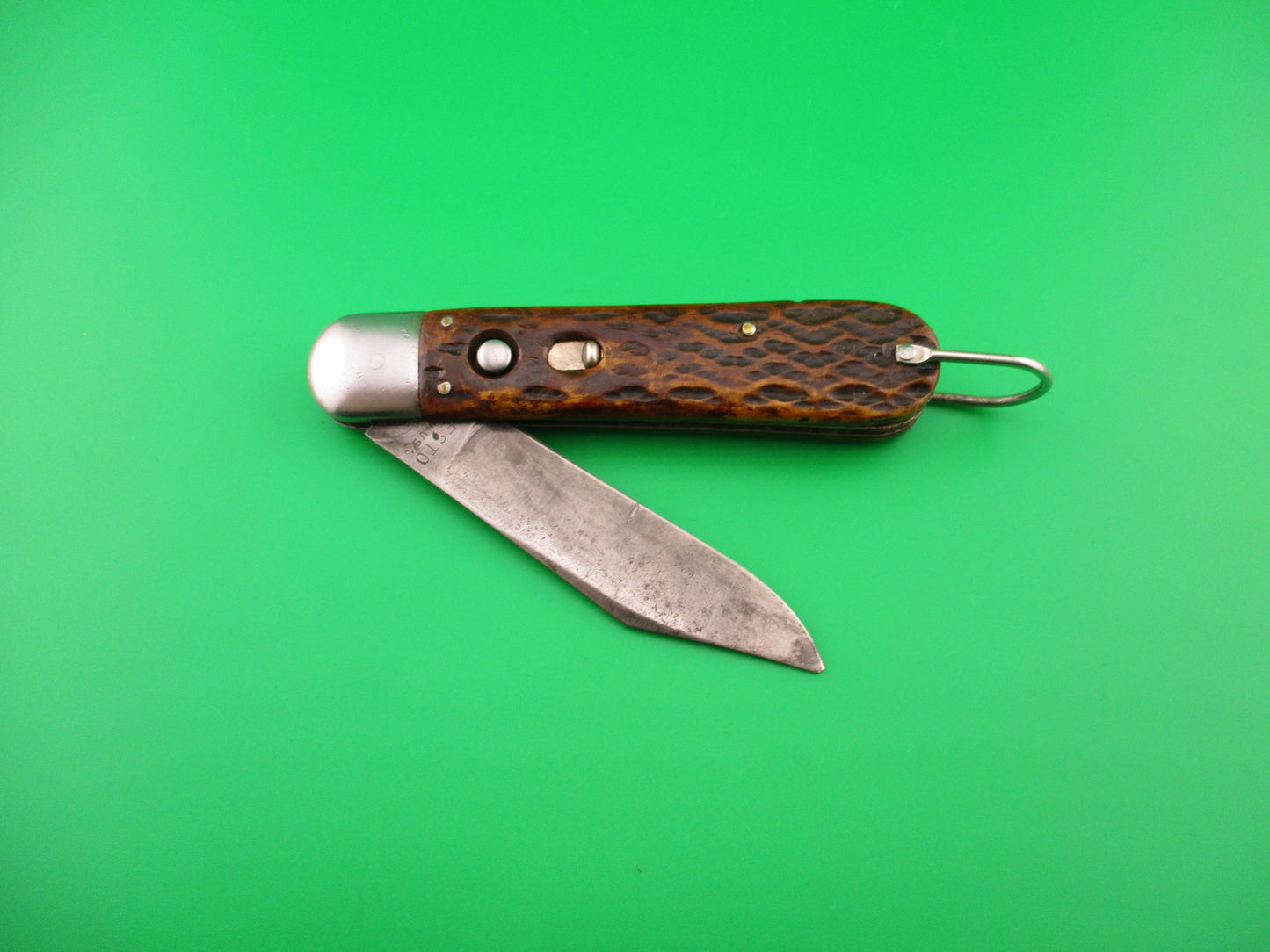 Vintage PRESTO BOY SCOUTS OF AMERICA automatic knife made 1940s