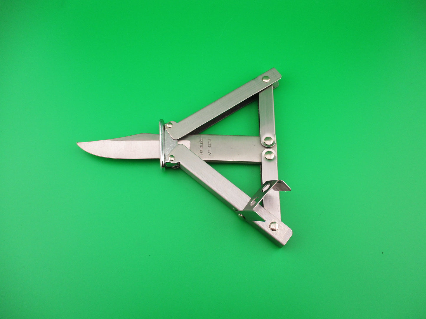 STAINLESS PAT:49737 18cm TAIWAN Pantograph knife