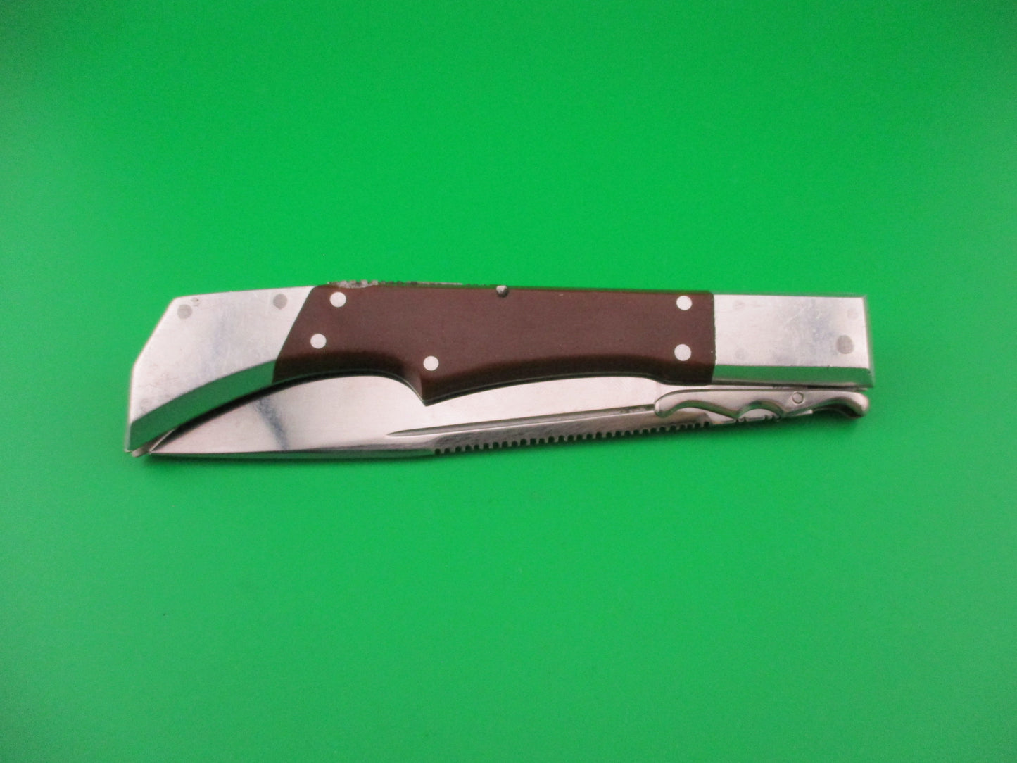RPK Vintage 26cm Russian Prison Knife Swing guard Gunstock switchblade