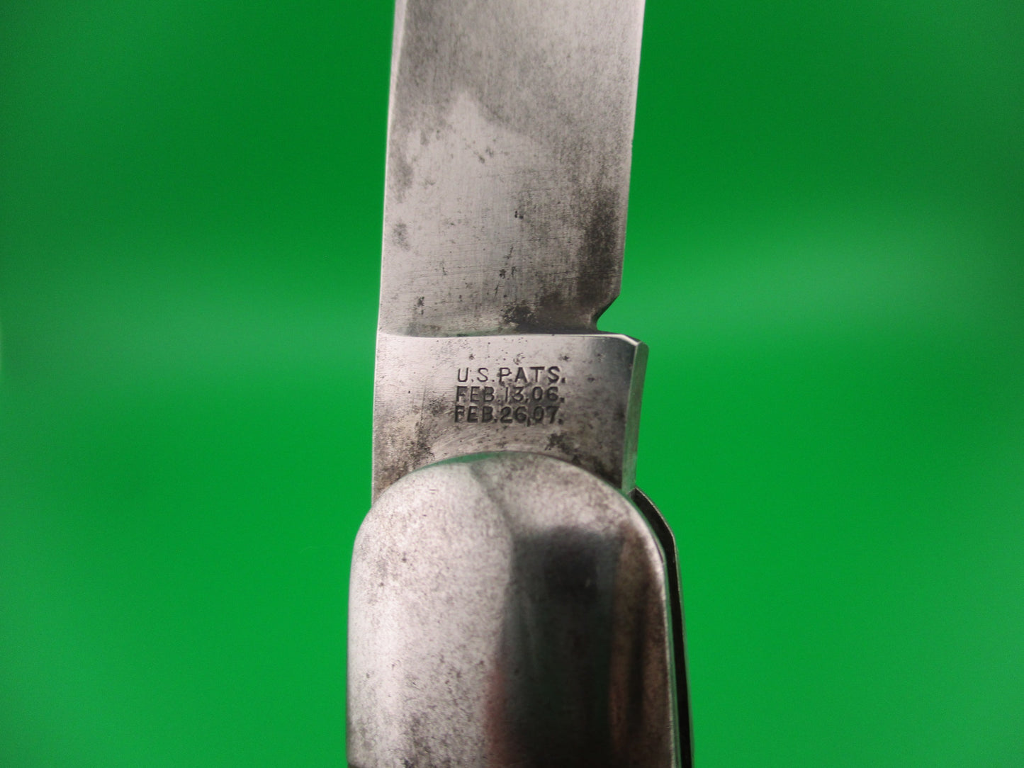 SCHRADE CUT CO Early #1543 3/4 Hunter Picked bone automatic knife