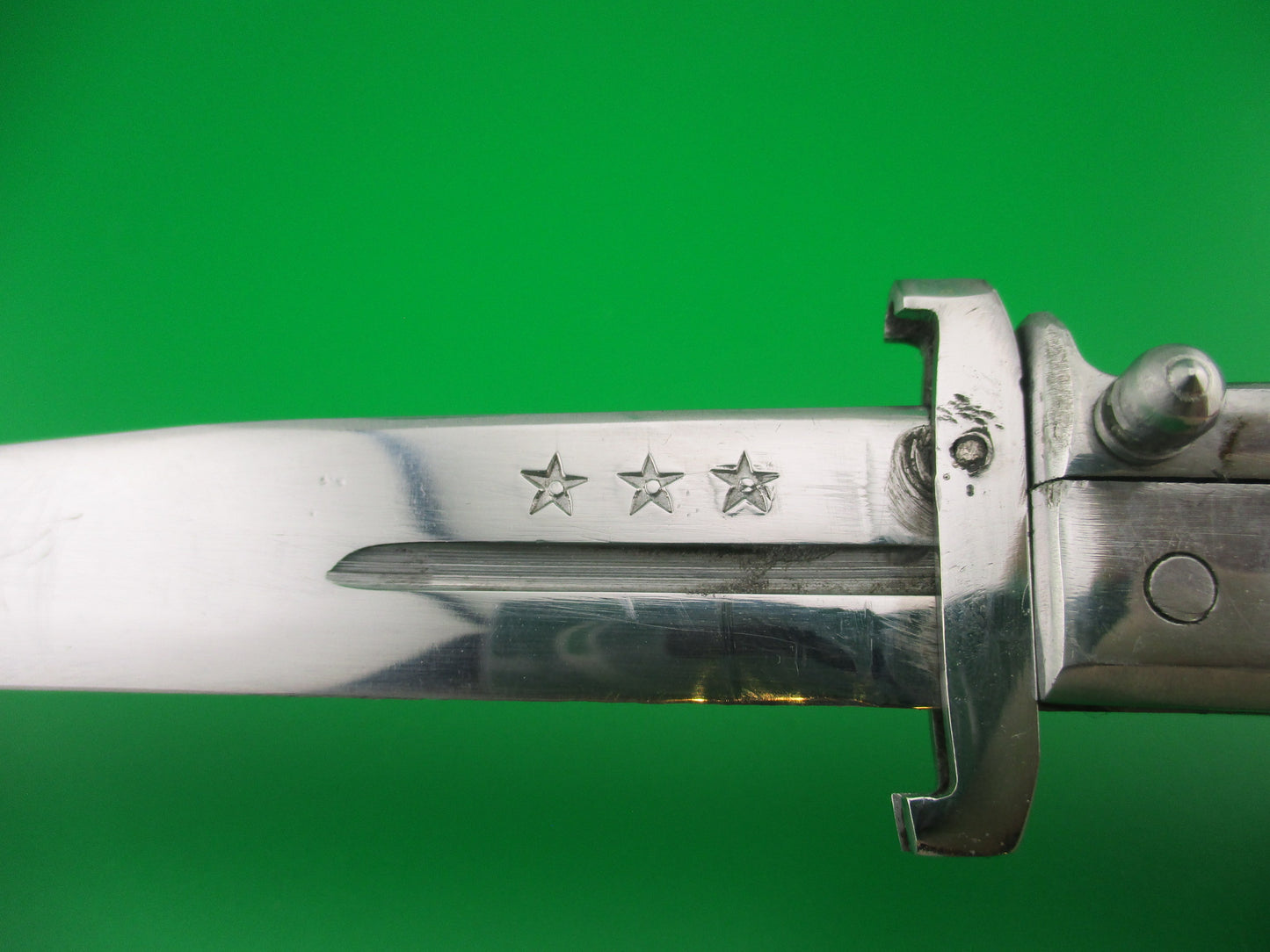 AK47 29cm Soviet 3 Star Vintage Swing Guard automatic knife