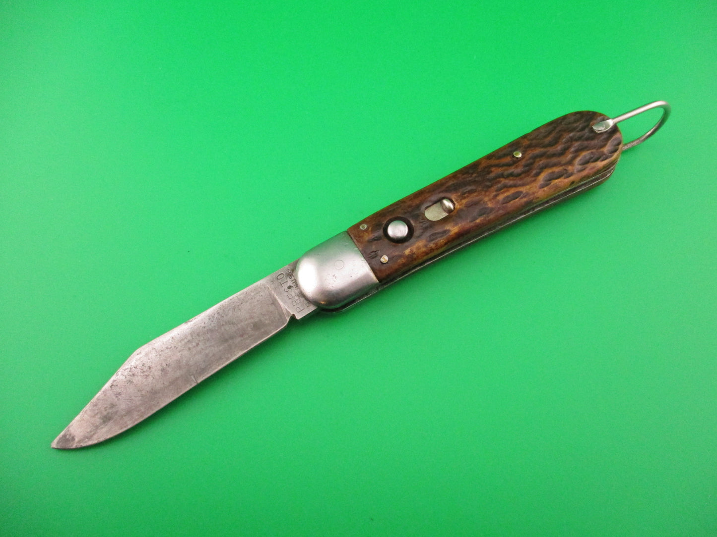 Vintage PRESTO BOY SCOUTS OF AMERICA automatic knife made 1940s