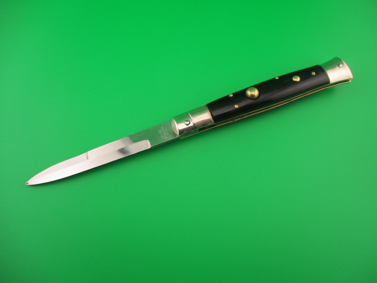 STAINLESS STEEL arrow 22cm Japanese Rizzuto Style Step bolster automatic knife