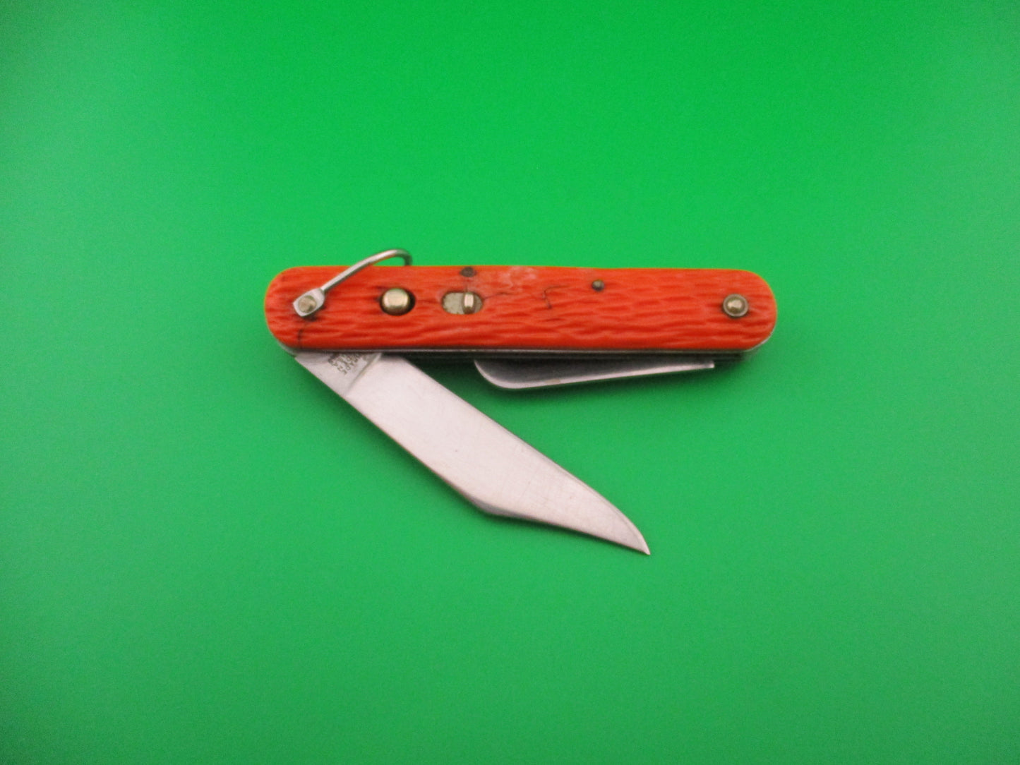 Schrade Walden vintage MC1 Orange military paratrooper switchblade