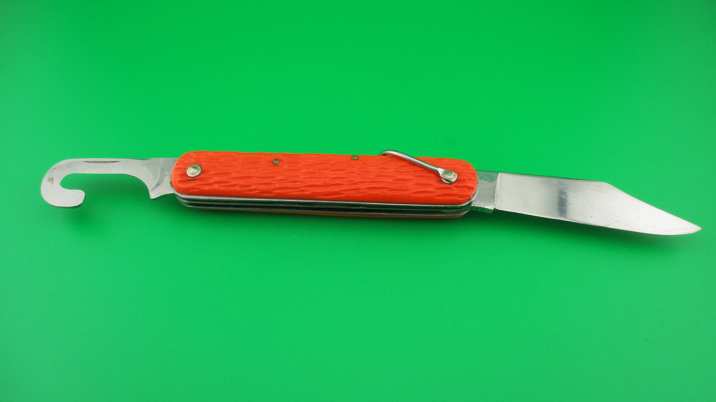 z Schrade Walden vintage MC1 Orange military paratrooper switchblade