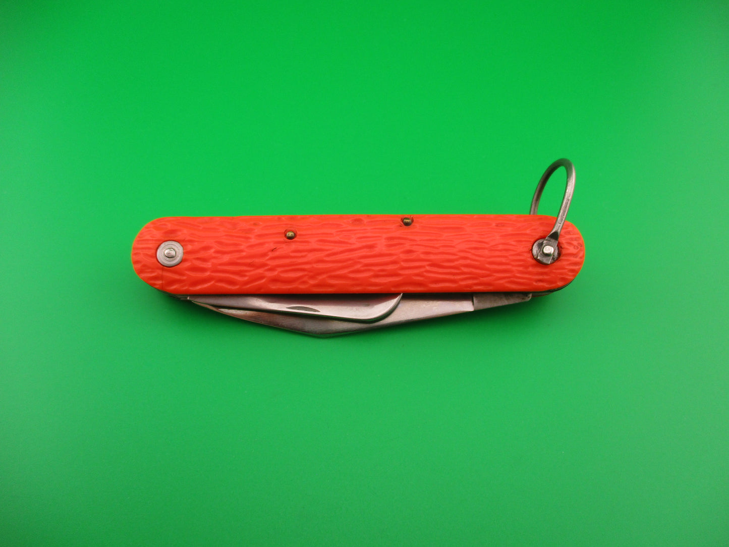 Logan Smyth Venice FL Orange Paratrooper MC1 vintage automatic knife