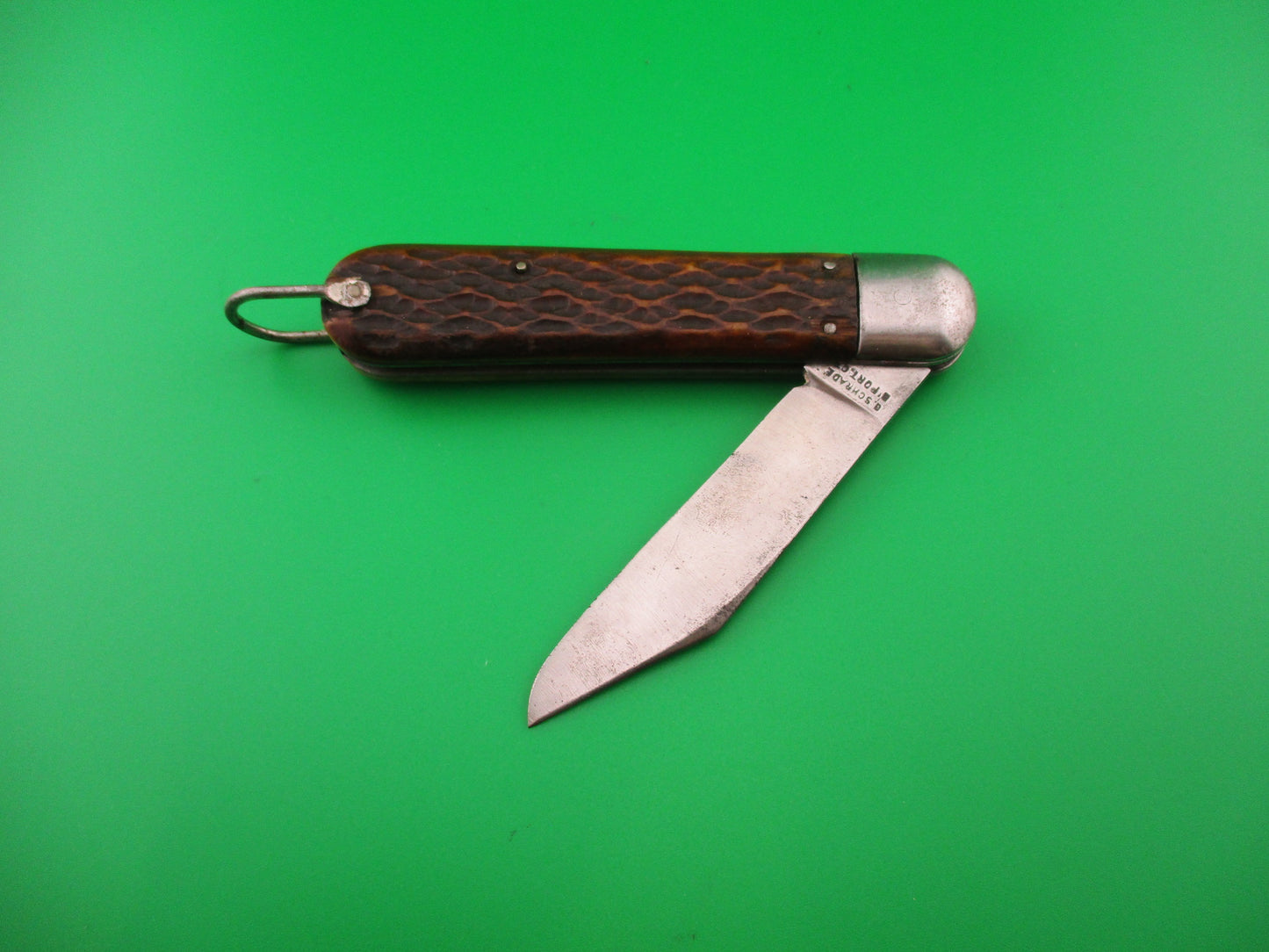 PRESTO M2 Bone WWII vintage Paratrooper automatic knife