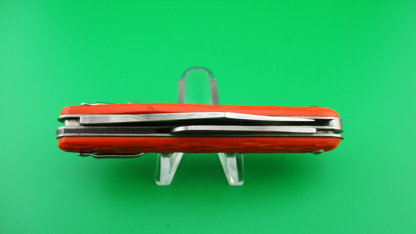 z Schrade Walden vintage MC1 Orange military paratrooper switchblade