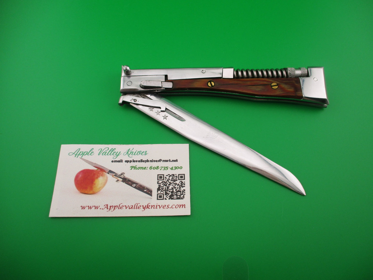 AK47 29cm Soviet 3 Star Vintage Swing Guard automatic knife