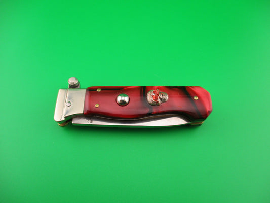 AGA CAMPOLIN MANIAGO ITALY 2018 17cm Italian Customized Piccolo Red Kirinite Skull automatic 1st run