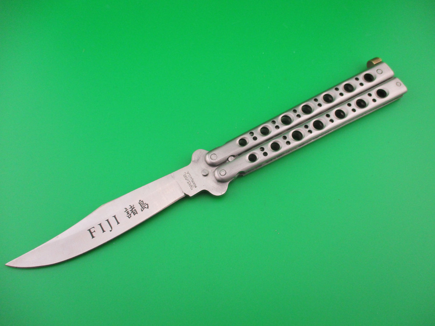 VALOR MIAMI USA FIJI 9 inch Balisong Butterfly knife 440 Stainless