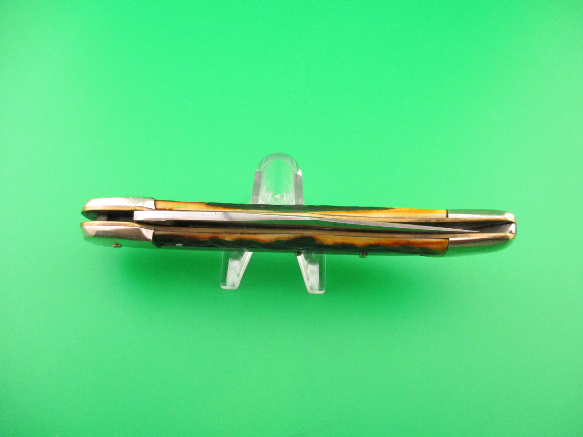 KABAR Medium (Baby) GRIZZLY Vintage Stag Automatic knife vintage