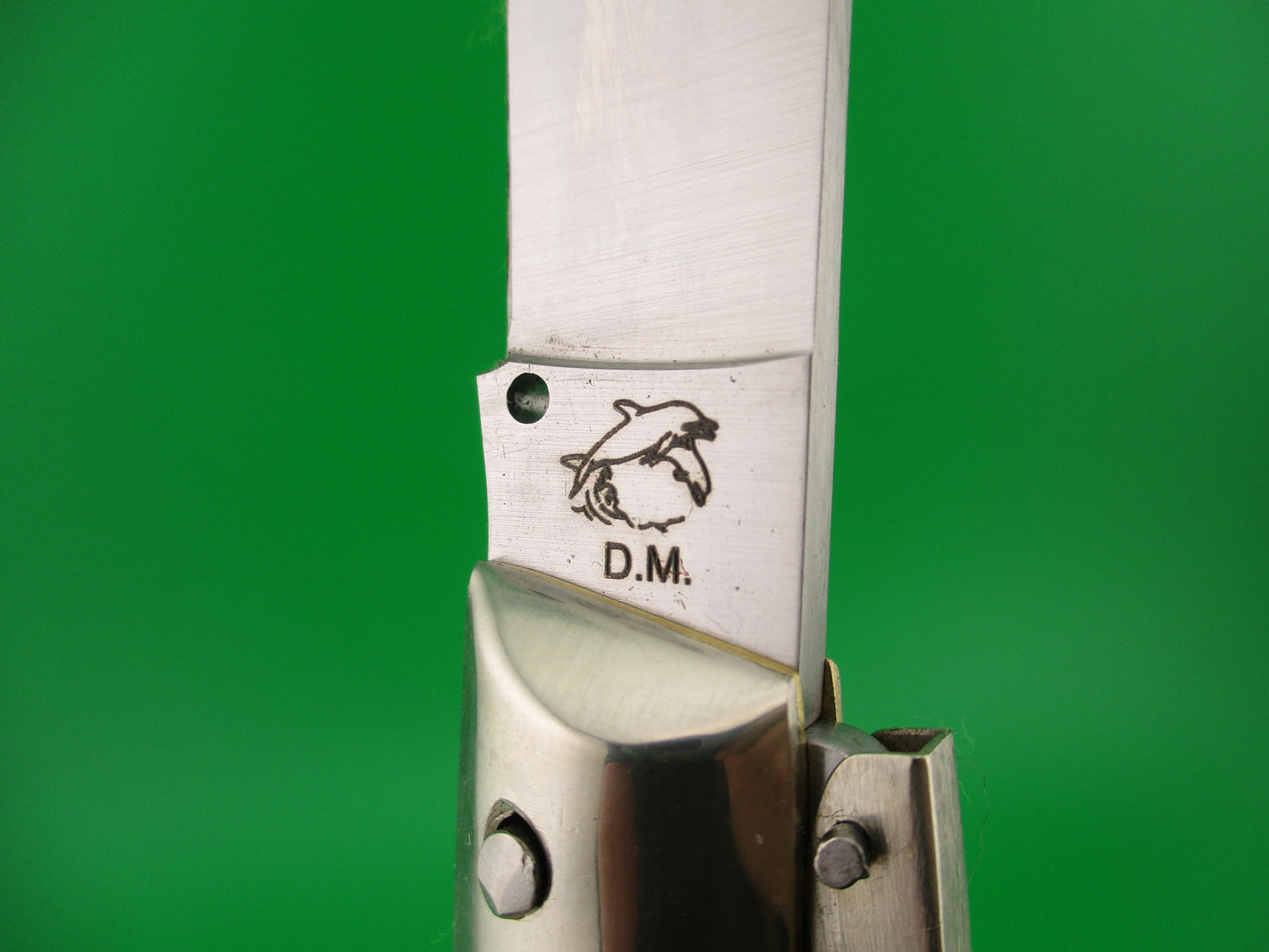 AROSA MANIAGO ITALY D.M. 27cm Italian Pattada Stag fulcrum automatic knife