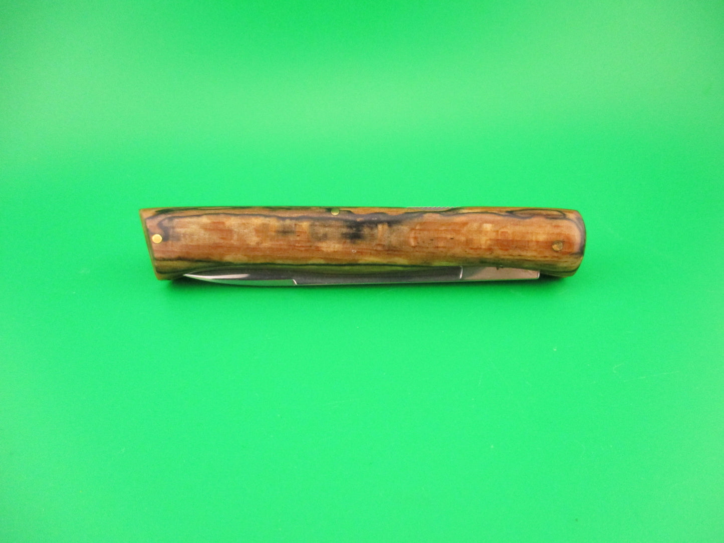 CEM MANIAGO 21cm Italian lockback Honey & Cream horn DM automatic knife