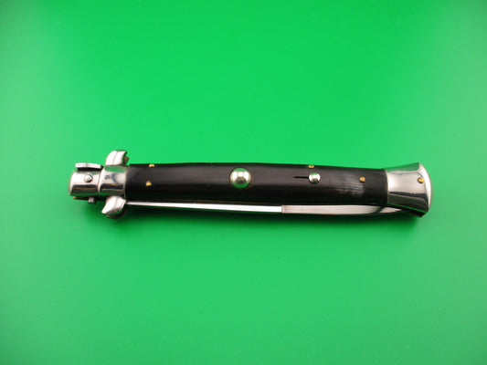 Sterile 28cm Italian Picklock 1950s vintage Black automatic knife