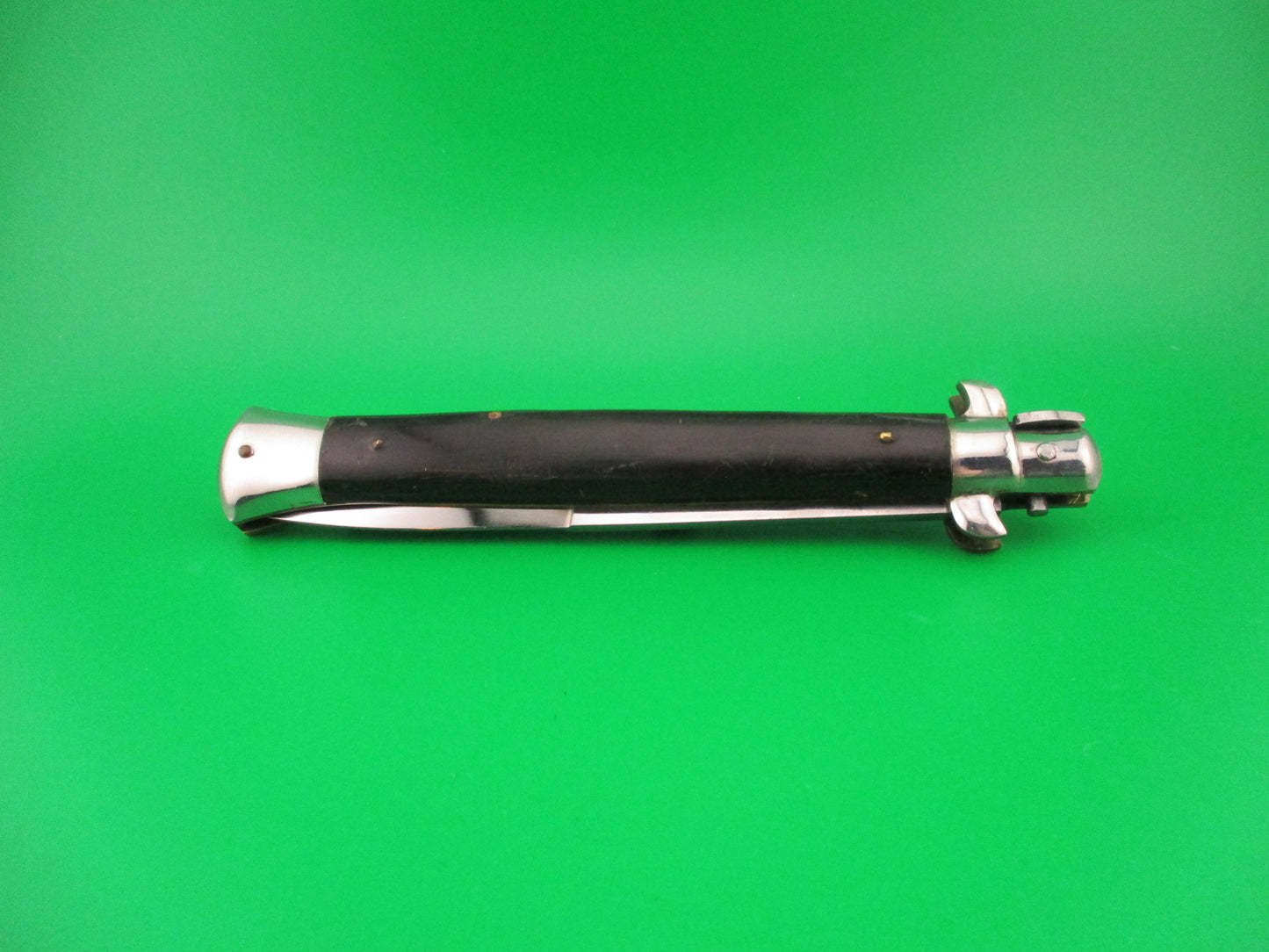 Sterile 28cm Italian Picklock 1950s vintage Black automatic knife