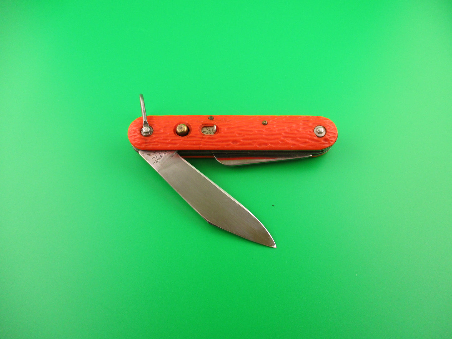 Logan Smyth Venice FL Orange Paratrooper MC1 vintage automatic knife