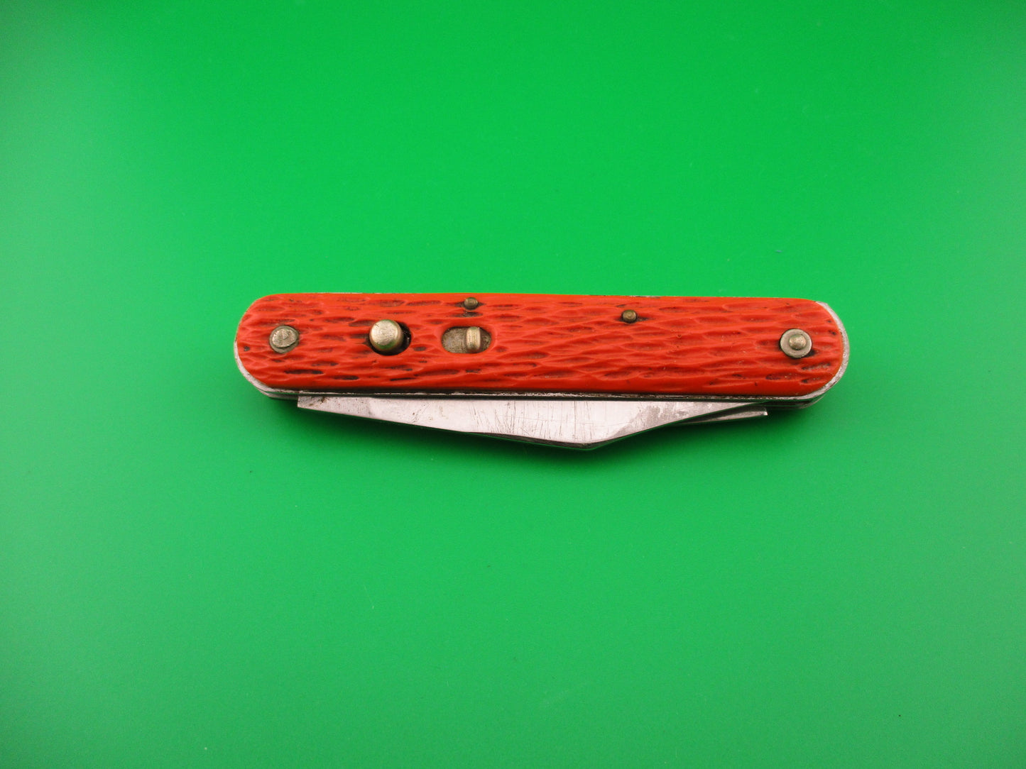 Schrade Walden vintage MC1 Orange military paratrooper switchblade