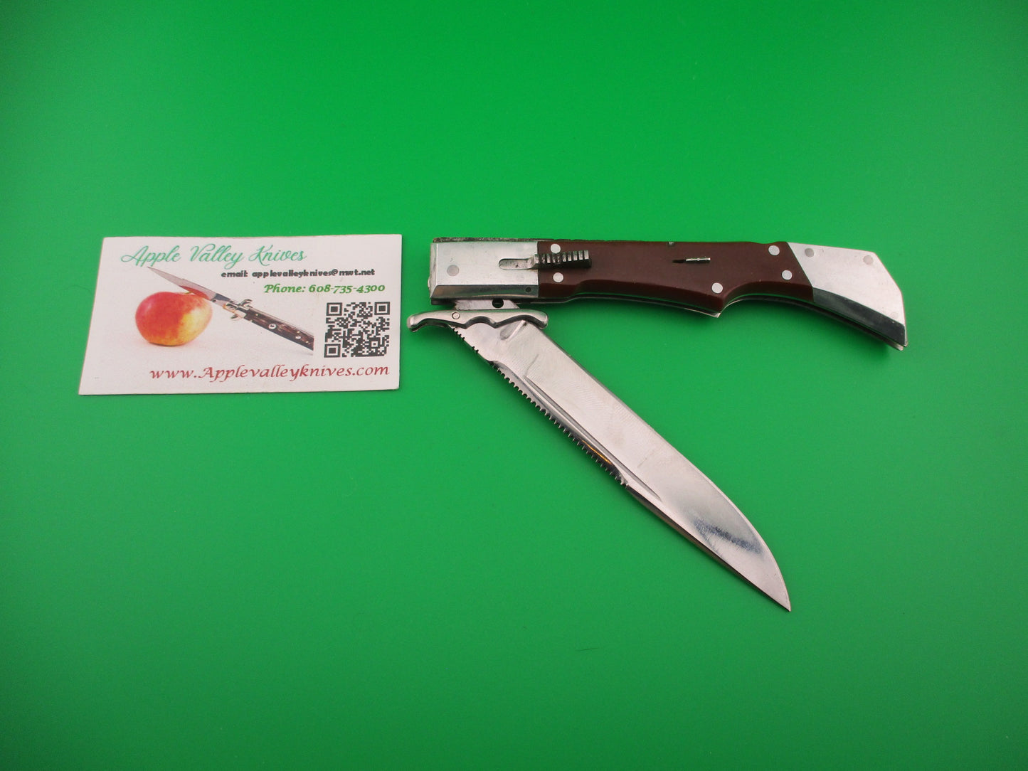 RPK Vintage 26cm Russian Prison Knife Swing guard Gunstock switchblade