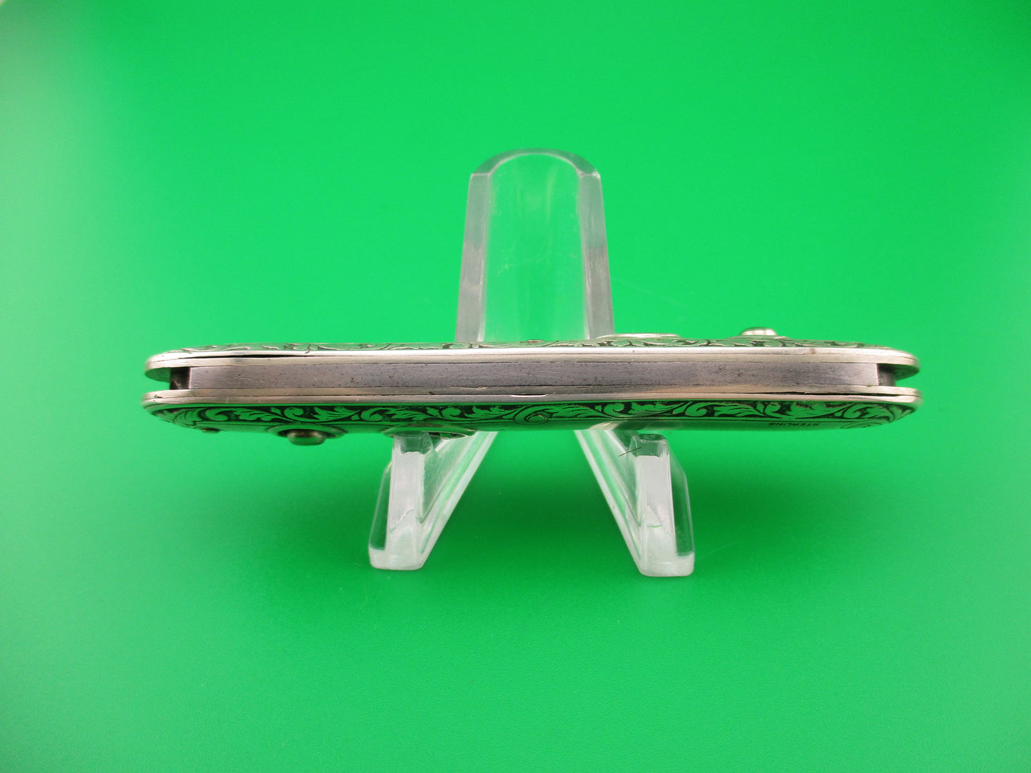 SHAPLEIGH HDW CO DE S13SS Medium Sterling double vintage automatic knife