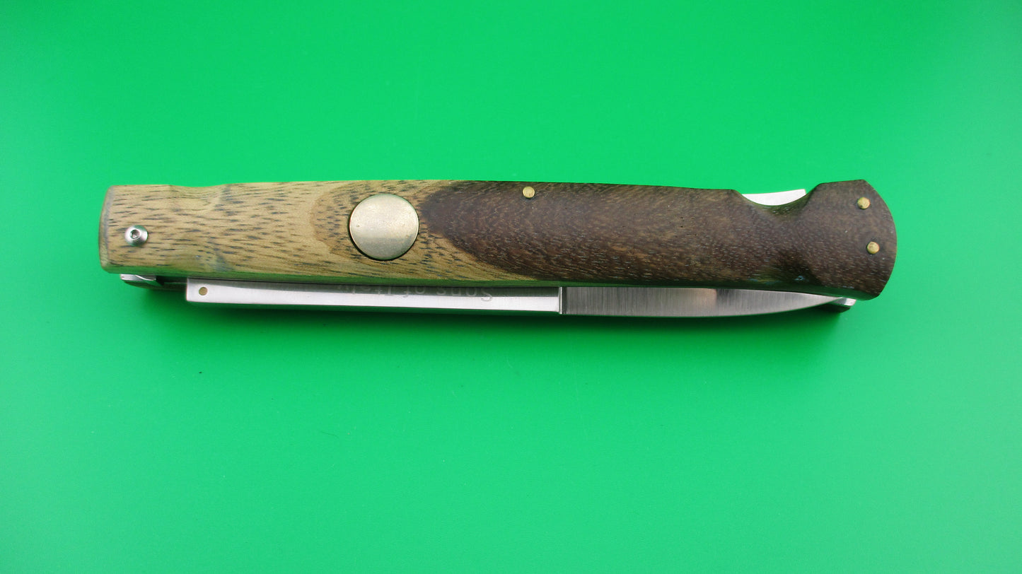 Sons of Italy 28cm Italian Lockback Flush button Cocobolo automatic knife 5mm backspring