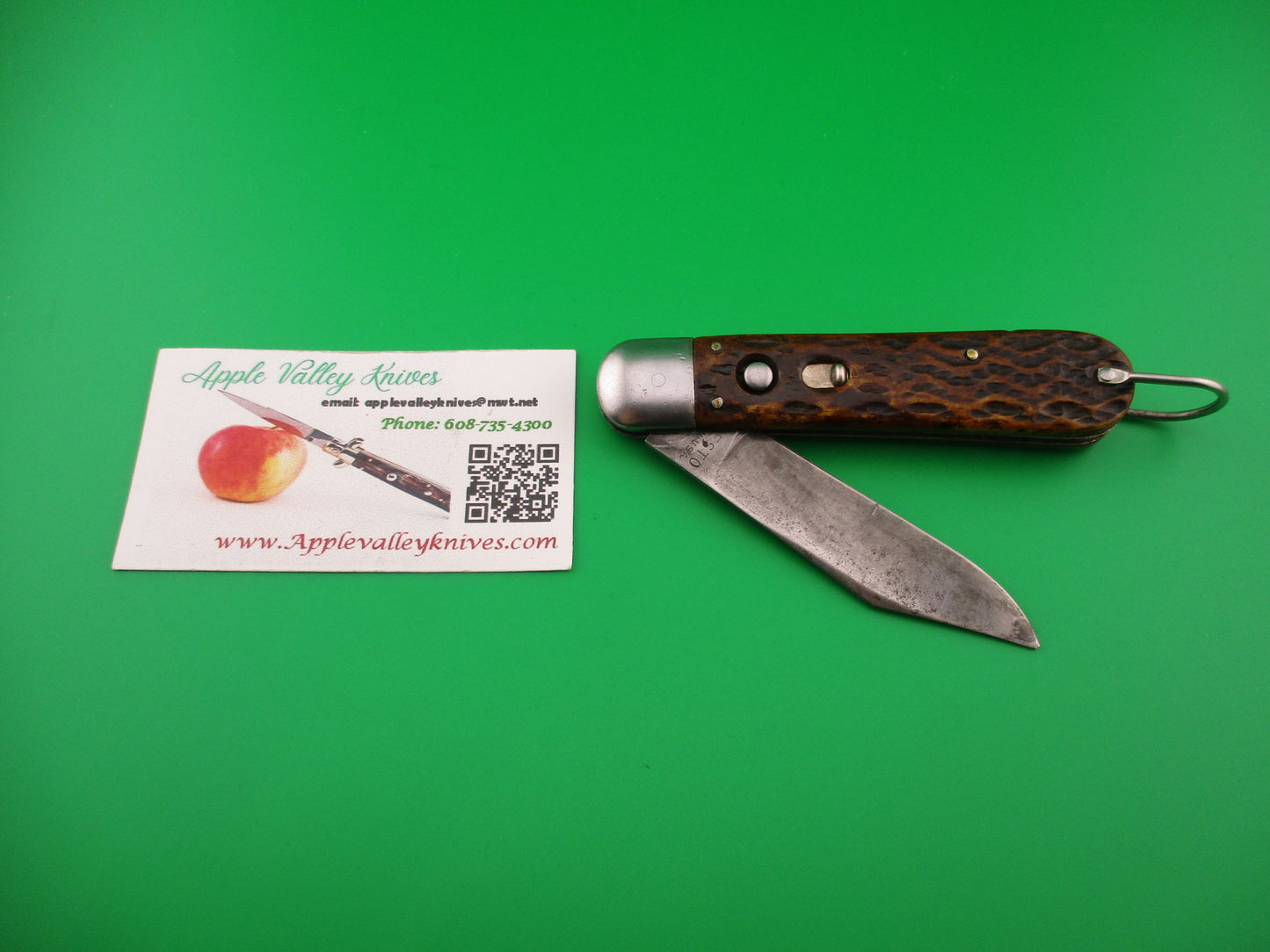 Vintage PRESTO BOY SCOUTS OF AMERICA automatic knife made 1940s