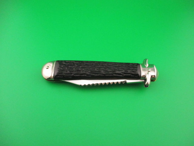 COLONIAL SHUR SNAP JUMBO JACK #3301 Black automatic knife