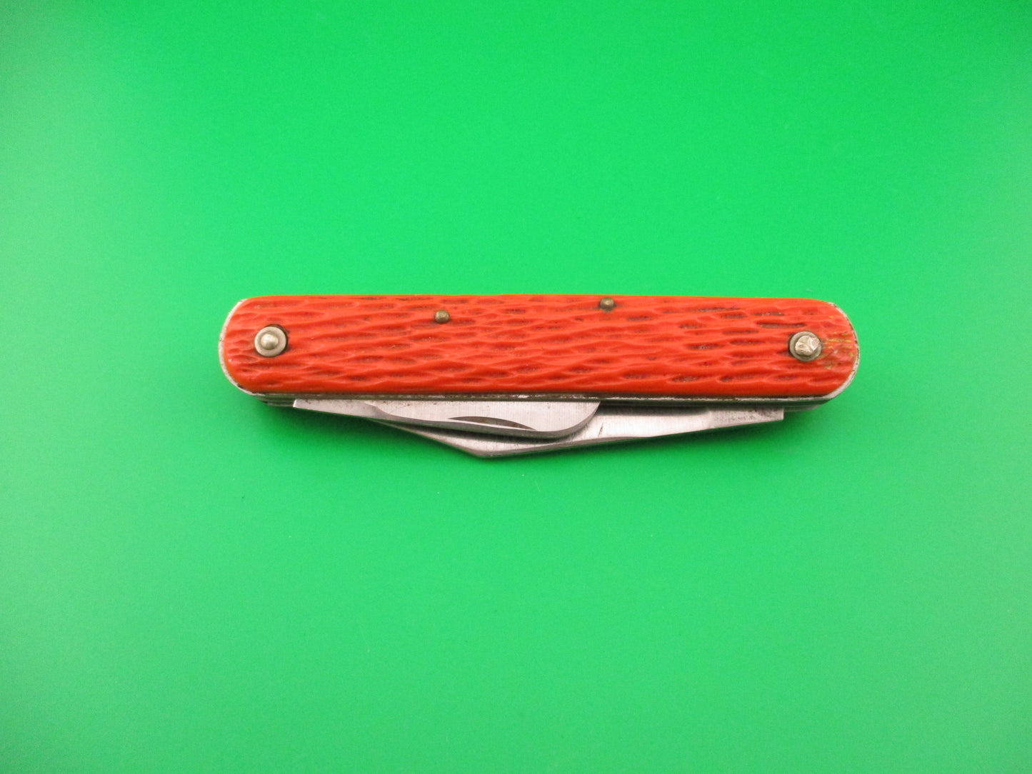 Schrade Walden vintage MC1 Orange military paratrooper switchblade