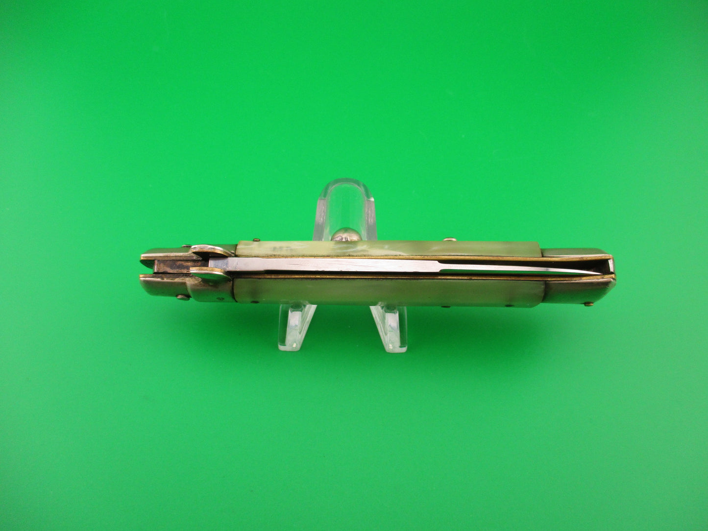 Rostfrei (slant) PATENT 22cm Italian BoBc Pearlex Vintage 1960s automatic knife