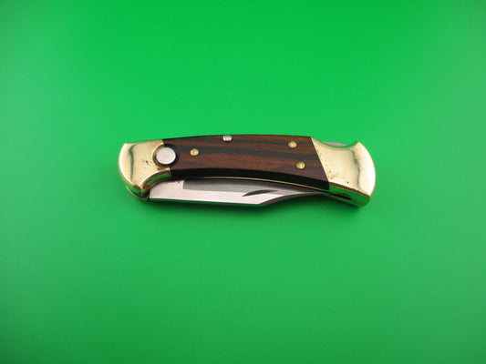z BUCK 112 C USA Converted SA Automatic knife round button wood handles