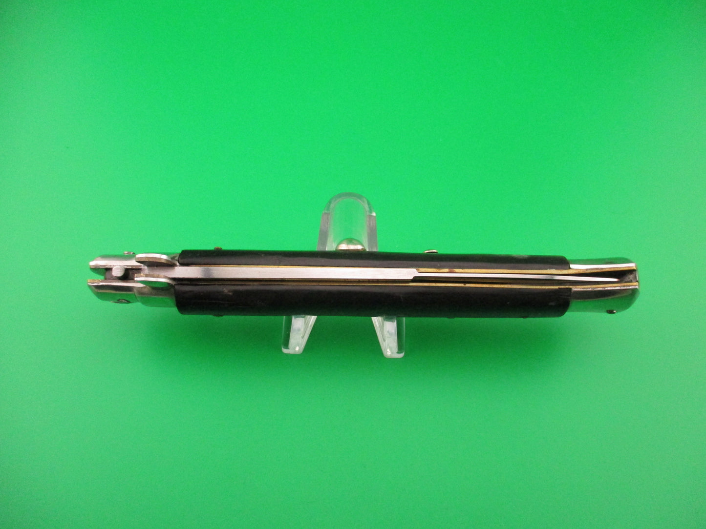 Sterile 28cm Italian Picklock 1950s vintage Black automatic knife