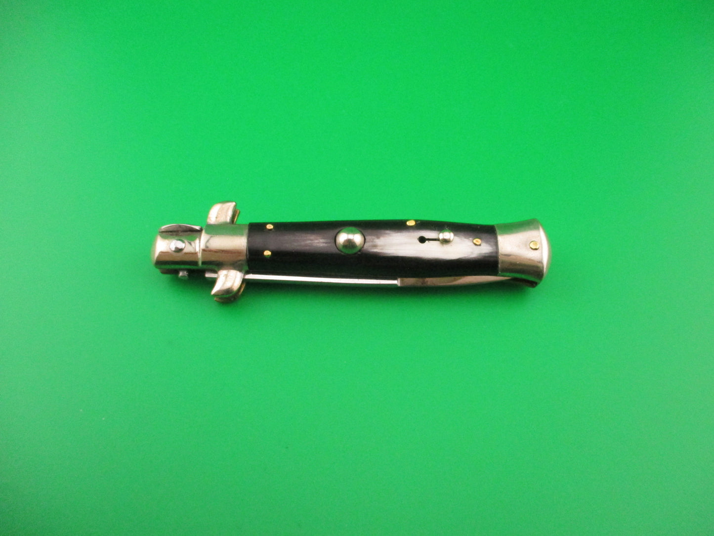 S.M.CO 18cm Italian Picklock 1950s vintage Bayonet blade automatic knife