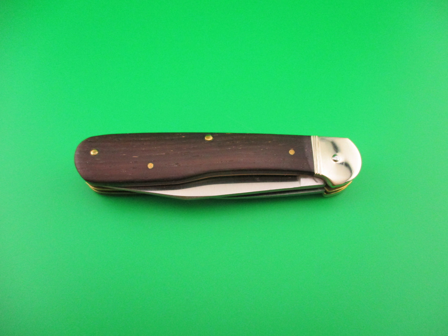 Hubertus SOLINGEN 10cm German Wood Pen Blade (cap lifter) release automatic knife
