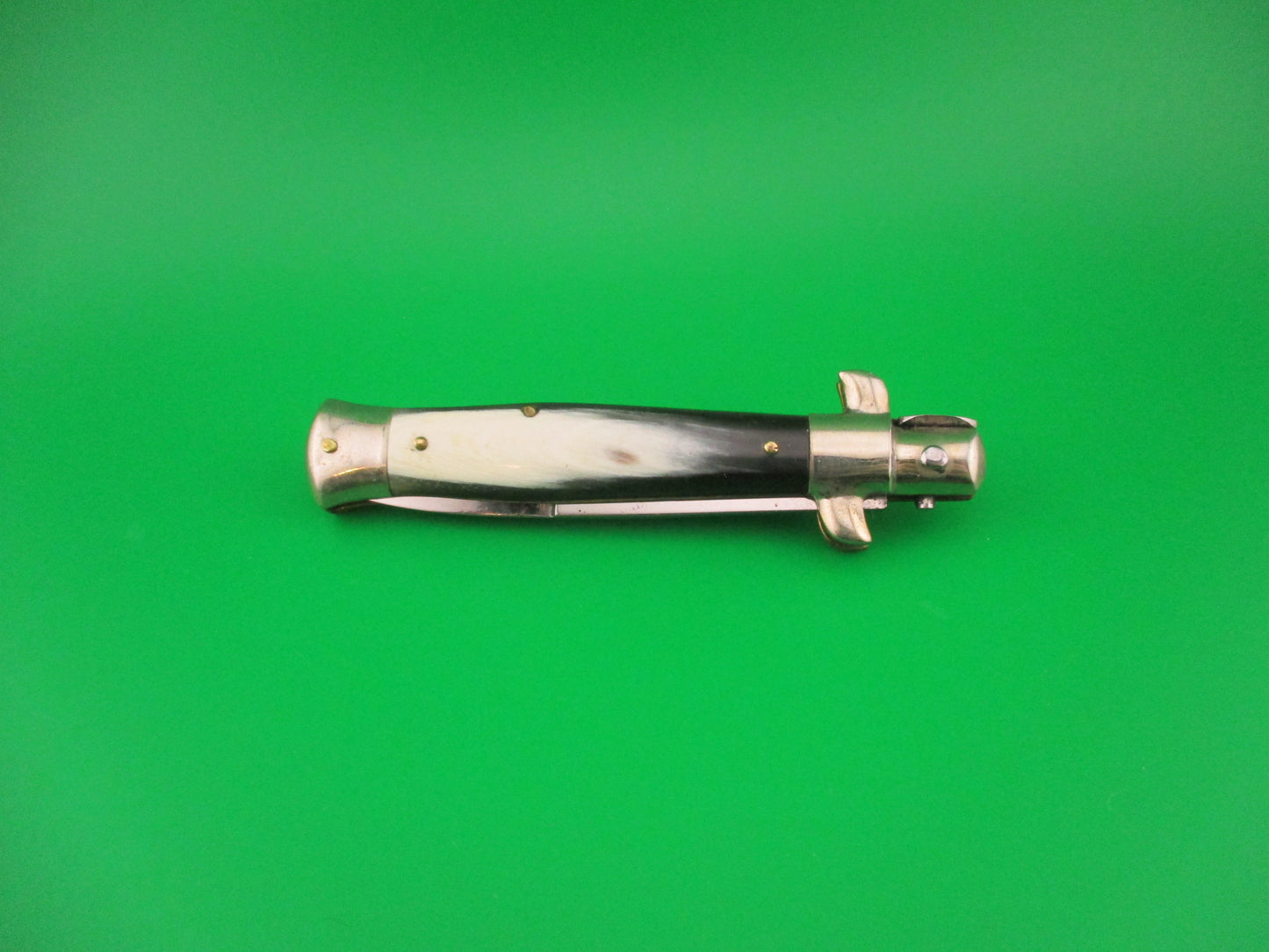 S.M.CO 18cm Italian Picklock 1950s vintage Bayonet blade automatic knife