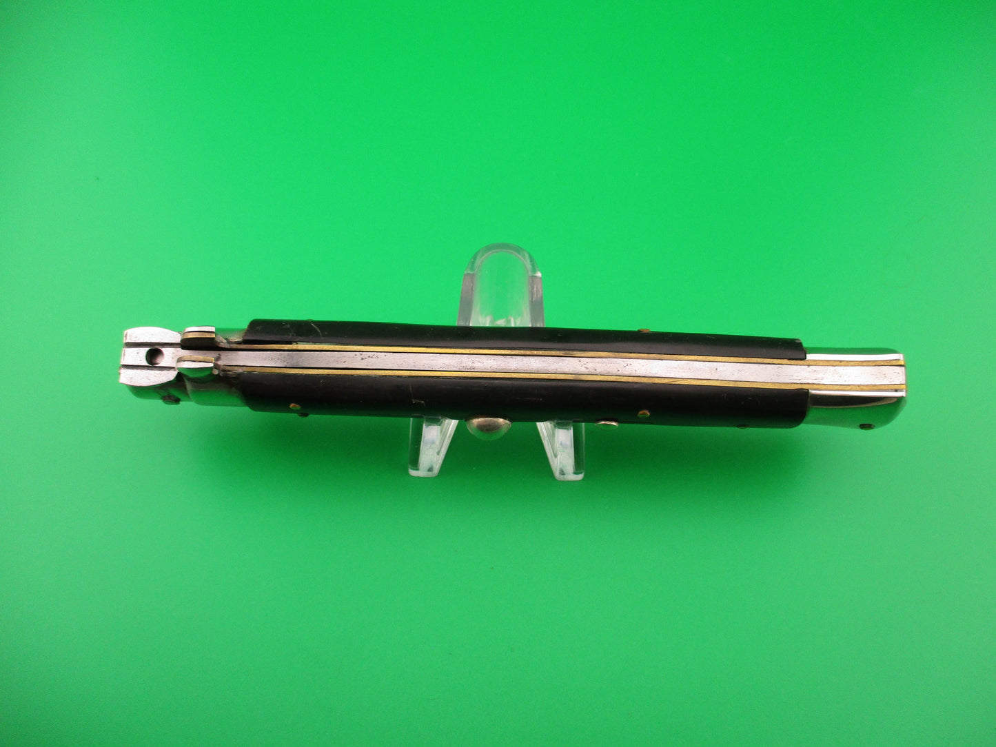 Sterile 28cm Italian Picklock 1950s vintage Black automatic knife