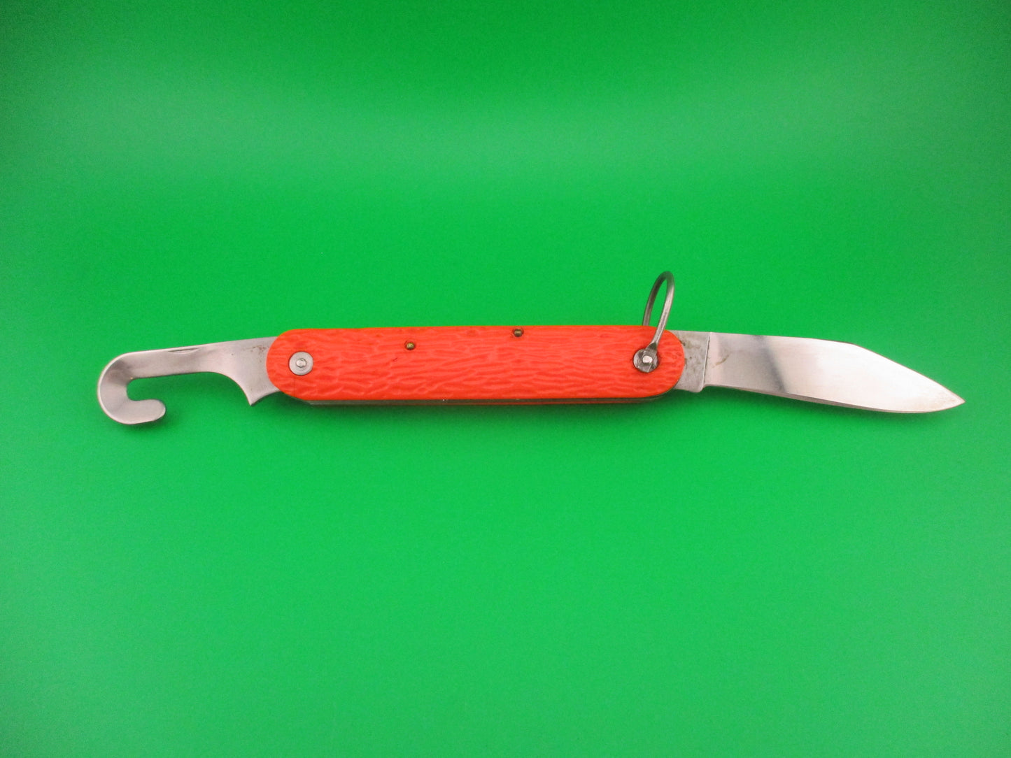 Logan Smyth Venice FL Orange Paratrooper MC1 vintage automatic knife
