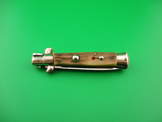 C JUL HERBERT ROSTFREI 18cm Italian Transitional Stiletto Stag Red Dot automatic