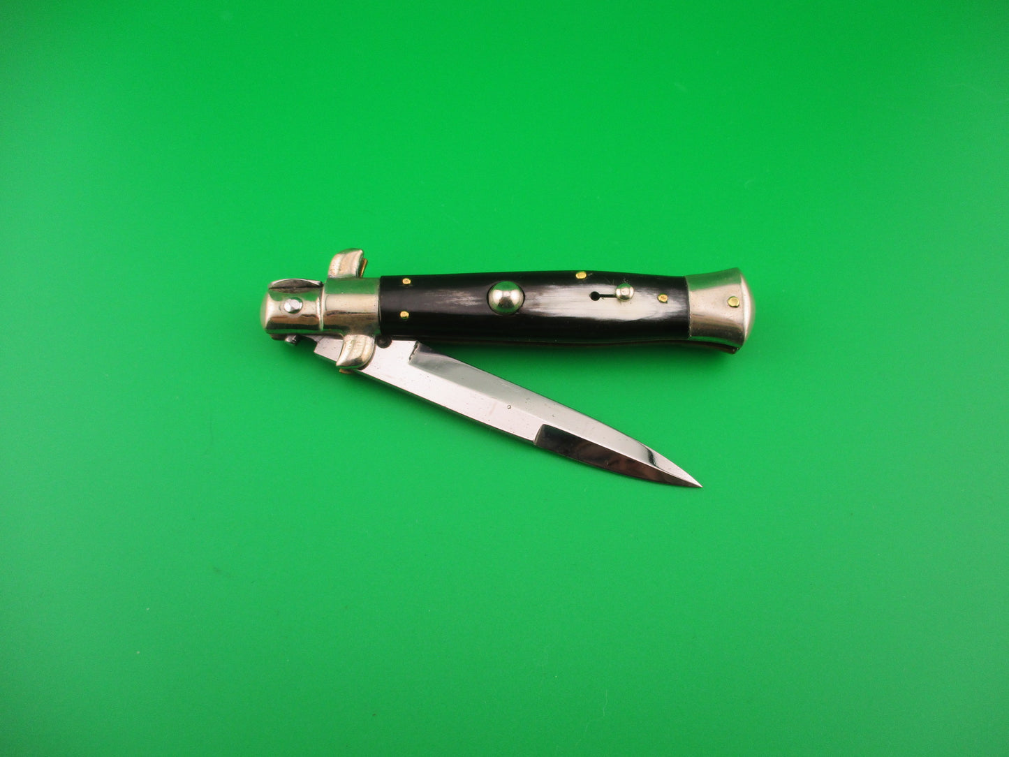 S.M.CO 18cm Italian Picklock 1950s vintage Bayonet blade automatic knife