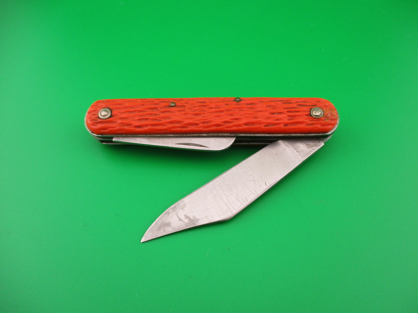 Schrade Walden vintage MC1 Orange military paratrooper switchblade