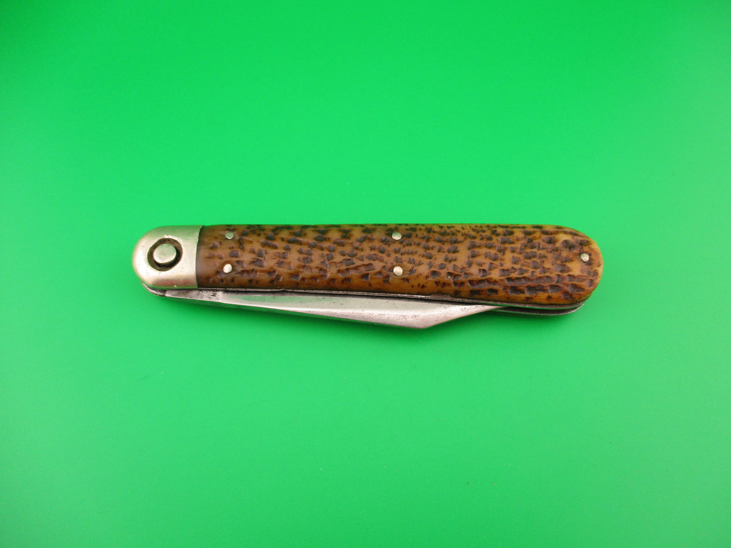Press Button Knife Co #1000 INVINCIBLE antique switchblade knife