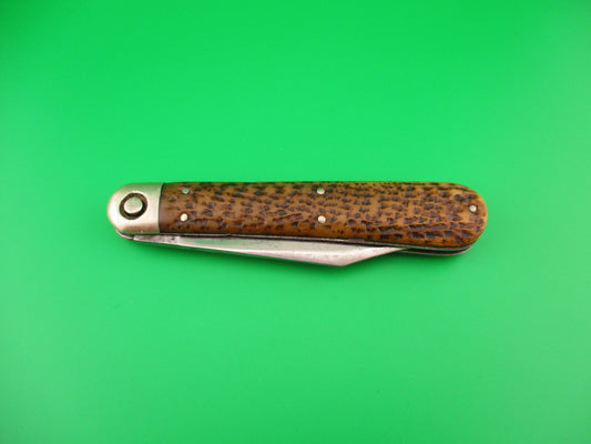 Press Button Knife Co #1000 INVINCIBLE antique switchblade knife