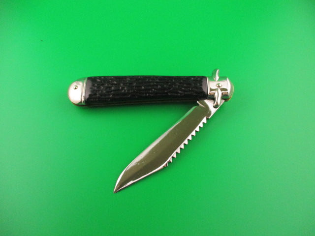 COLONIAL SHUR SNAP JUMBO JACK #3301 Black automatic knife