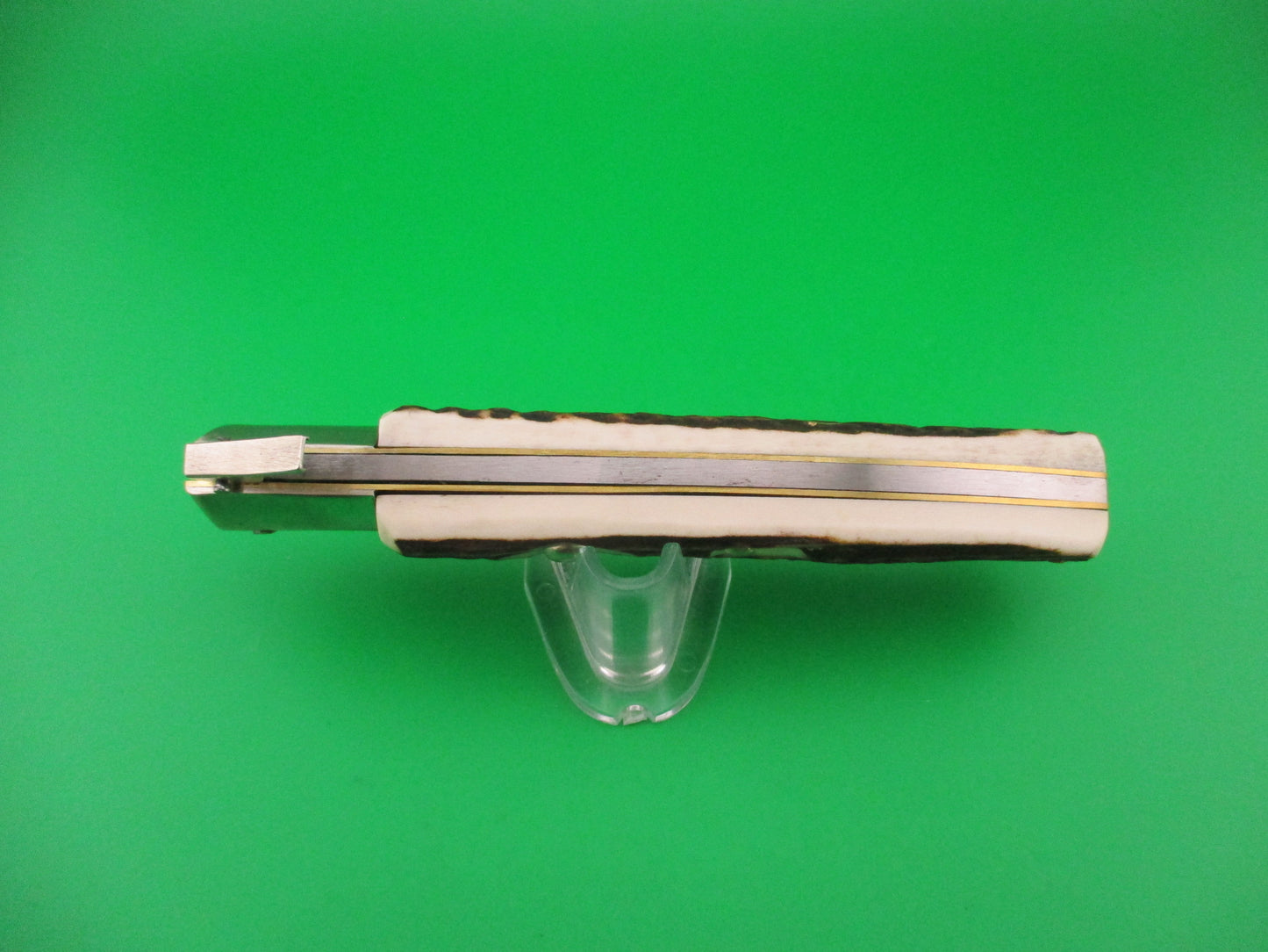 AROSA MANIAGO ITALY D.M. 27cm Italian Pattada Stag fulcrum automatic knife