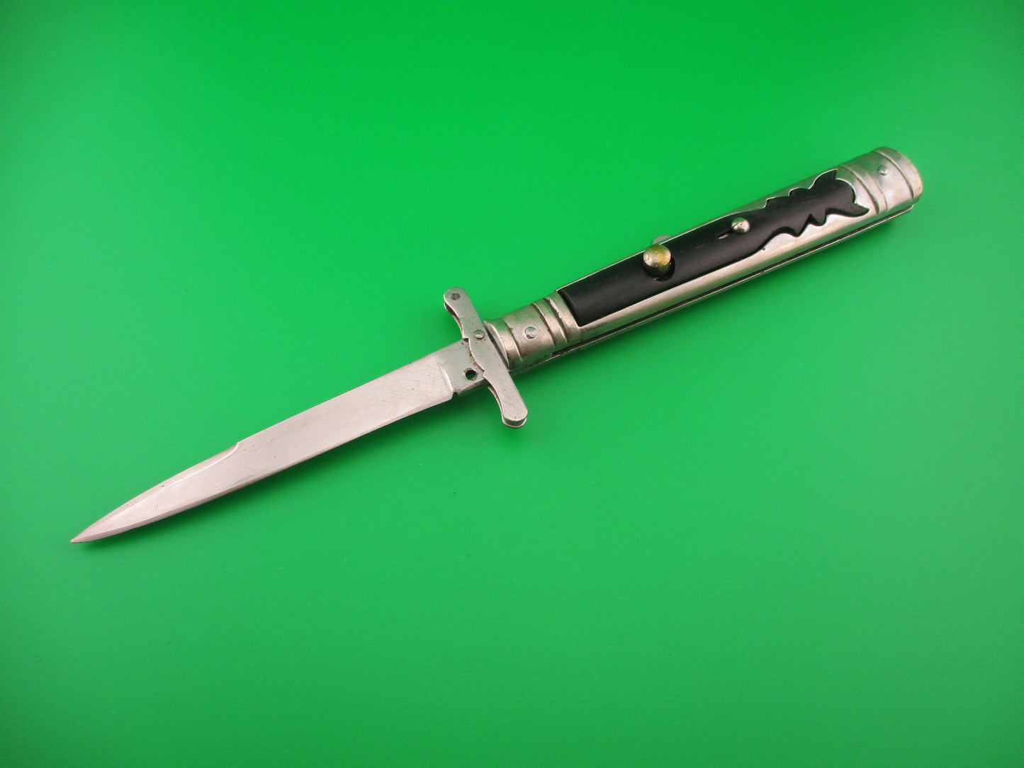 Hellraiser 25cm Spanish Swing guard lockback vintage Automatic knife