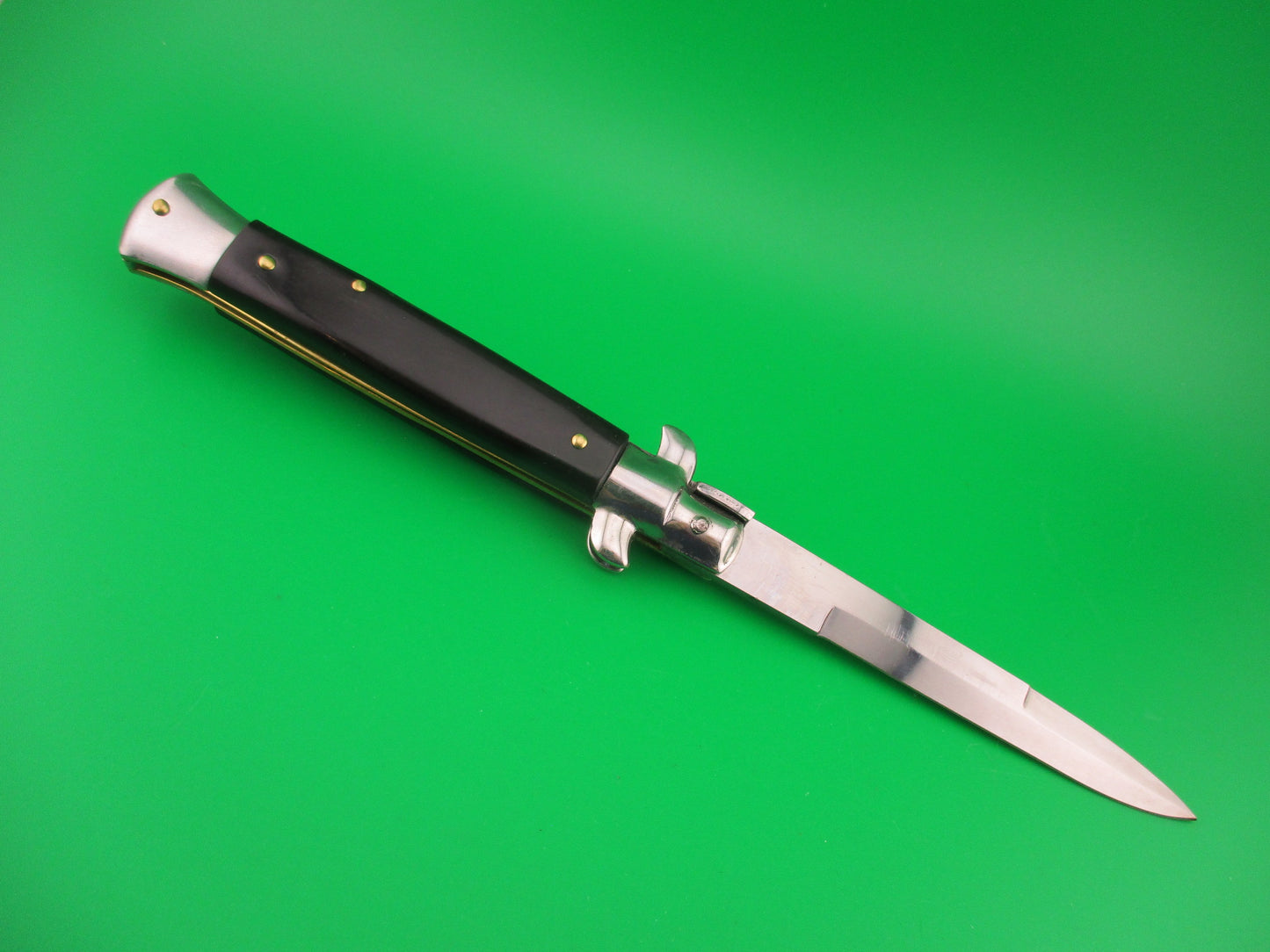 MADE ITALY 23cm Italian Swivel bolster stiletto vintage automatic knife