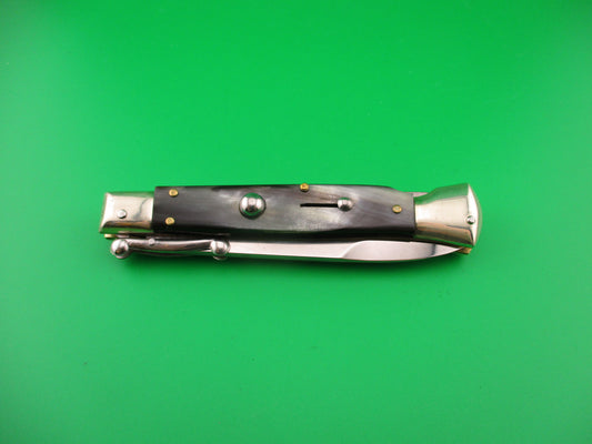DM Dolphin SPADON 23cm Italian Swing Guard Horn automatic knife