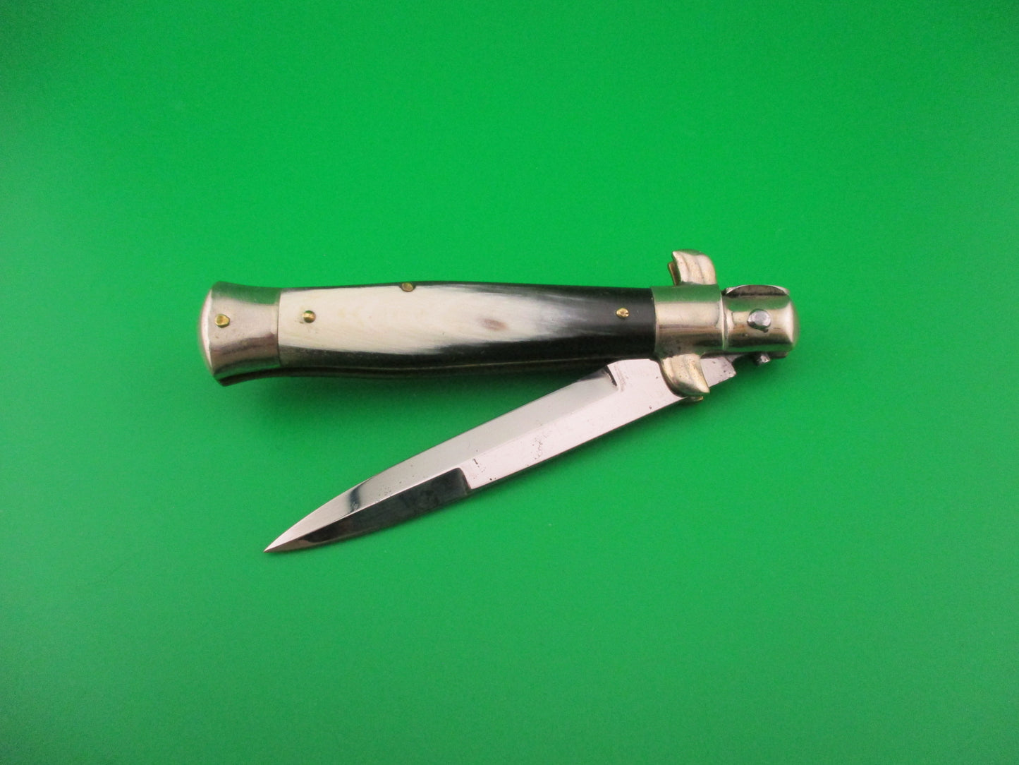 S.M.CO 18cm Italian Picklock 1950s vintage Bayonet blade automatic knife
