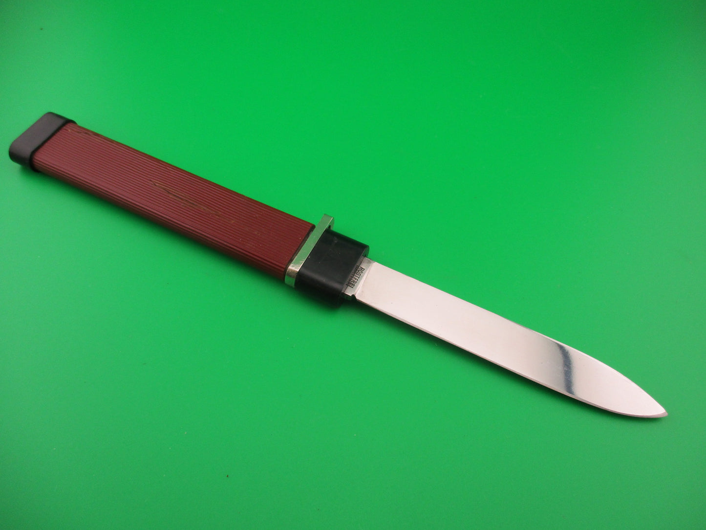 BONSA DBGM 24cm Rare German Vintage Gravity knife Red & Black