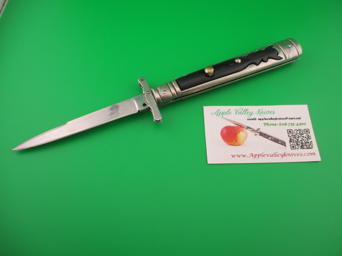 Hellraiser 25cm Spanish Swing guard lockback vintage Automatic knife