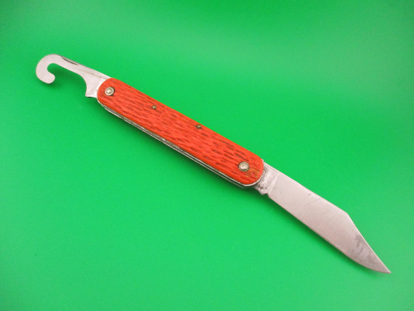 Schrade Walden vintage MC1 Orange military paratrooper switchblade